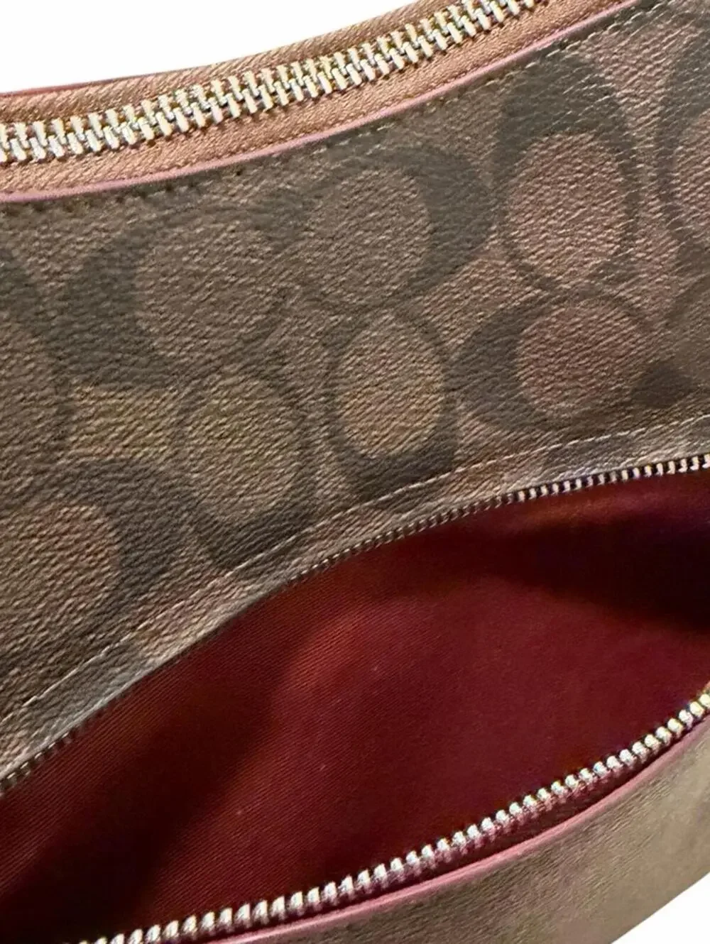 Coach Ellie File Crossbody Signature Canvas NWT